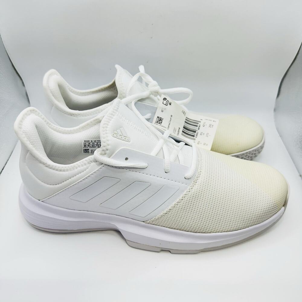 Adidas GameCourt Woman's White EG2016 Tennis Shoes | Size 10 US